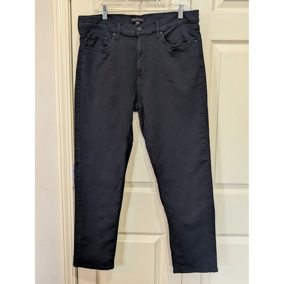 Banana Republic Other - Banana Republic Black Stretch Five Pocket Pants 36x30 Straight Leg Casual Mens